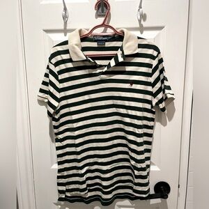 Polo by Ralph Lauren Green Striped Men's Shirt